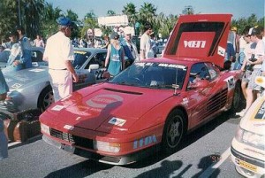 Car # 141 Ferrari Testarossa