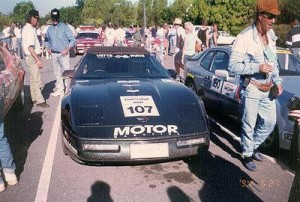 Car # 107 Chevrolet Corvette