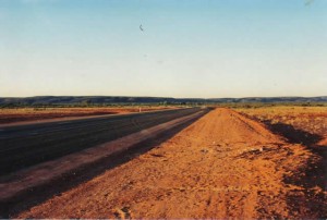 The crash site, after the cleanup!