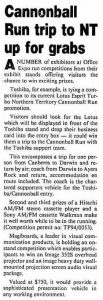 Canberra Times 7 February 1994